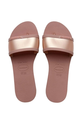 Havaianas papuci YOU ANGRA femei, culoarea roz, 4147238.3544