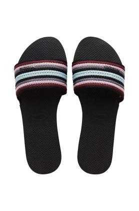 Havaianas papuci YOU MALTA MIX femei, culoarea negru, 4147021.0090