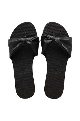 Havaianas papuci YOU ST TROPEZ femei, culoarea negru, 4147973.0090