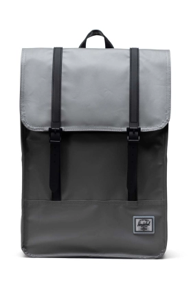 Herschel rucsac Survey Backpack culoarea gri, mare, neted