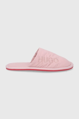 Hugo papuci de casa culoarea roz