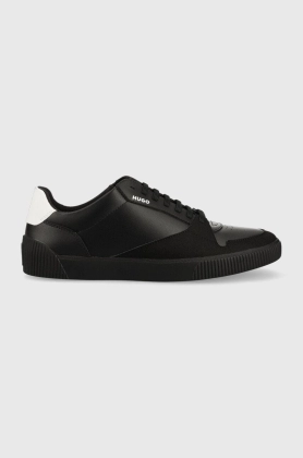 HUGO sneakers Zero Tenn culoarea negru