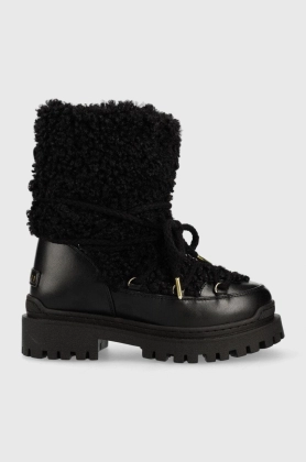 Inuikii cizme de iarna Vegan Riccio , culoarea negru