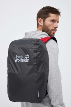 Jack Wolfskin husa de ploaie pentru rucsac culoarea gri
