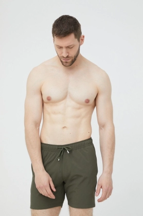 John Frank pantaloni scurti de baie culoarea verde