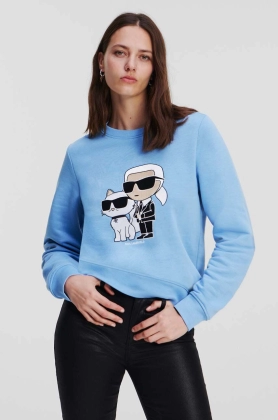 Karl Lagerfeld bluza femei, cu imprimeu