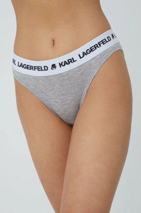 Karl Lagerfeld Chiloti (2-pack) culoarea gri