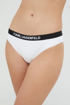 Karl Lagerfeld chiloti de baie culoarea alb