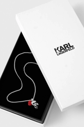 Karl Lagerfeld colier de argint