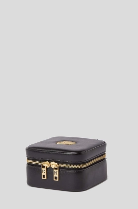 Karl Lagerfeld cutie de voiaj pentru bijuterii culoarea negru