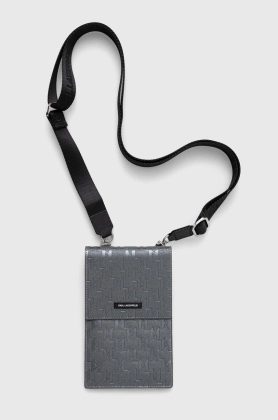 Karl Lagerfeld etui pentru telefon culoarea gri