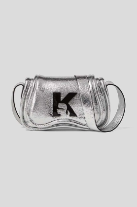 Karl Lagerfeld Jeans poseta culoarea argintiu