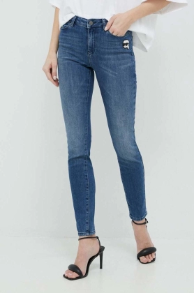 Karl Lagerfeld jeansi Ikonik 2.0 femei medium waist