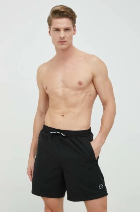 Karl Lagerfeld pantaloni scurti de baie culoarea negru