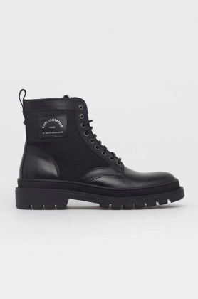 Karl Lagerfeld Pantofi barbati, culoarea negru