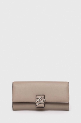 Karl Lagerfeld portofel femei, culoarea bej