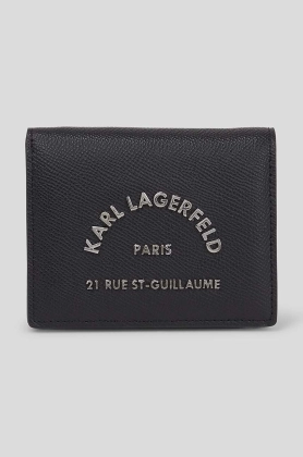 Karl Lagerfeld portofel femei, culoarea negru