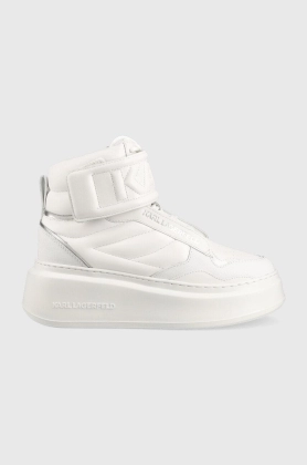 Karl Lagerfeld sneakers din piele Anakapri culoarea alb