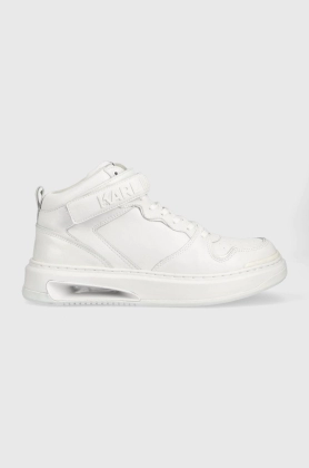 Karl Lagerfeld sneakers din piele Elektro , culoarea alb