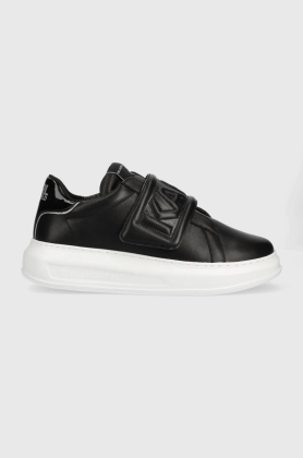 Karl Lagerfeld sneakers din piele Kapri Mens culoarea negru