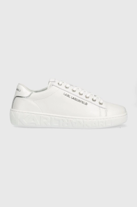 Karl Lagerfeld sneakers din piele Kupsole Iii culoarea alb