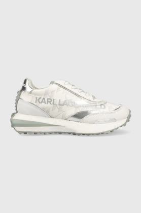 Karl Lagerfeld sneakers KL62928 ZONE culoarea alb