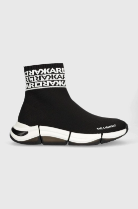 Karl Lagerfeld sneakers KL63256 QUADRA culoarea negru