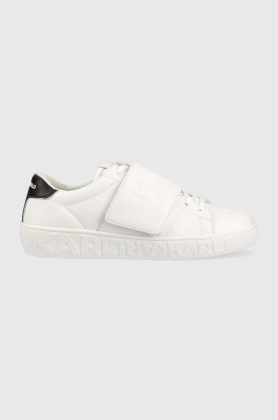 Karl Lagerfeld sneakers Kupsole Iii culoarea alb