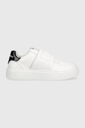 Karl Lagerfeld sneakers Maxi Kup culoarea alb
