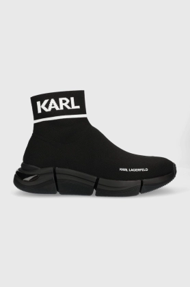 Karl Lagerfeld sneakers Quadro culoarea negru