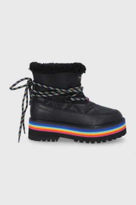 Kurt Geiger London Cizme de iarna Toronto Rainbow culoarea negru