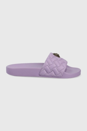 Kurt Geiger London papuci femei, culoarea violet