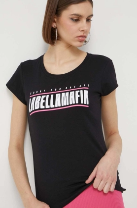 LaBellaMafia tricou din bumbac culoarea negru
