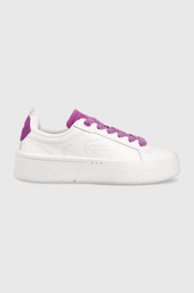 Lacoste sneakers din piele Carnaby culoarea alb, 45SFA0040