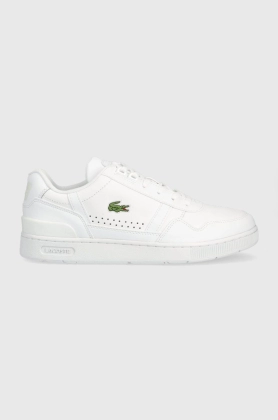 Lacoste sneakers din piele culoarea alb