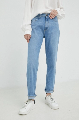 Lee jeansi Carol Rocky Blue femei , high waist
