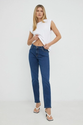 Lee jeansi Elly Clear Indigo femei , medium waist