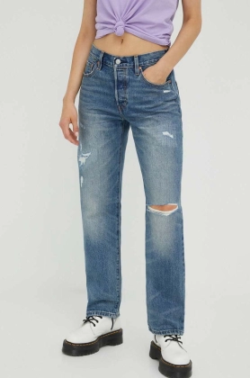 Levi\'s jeansi 501 90S femei medium waist
