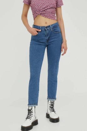 Levi\'s jeansi 724 HIGH RISE STRAIGHT femei high waist