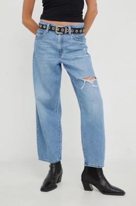 Levi\'s jeansi Baggy Dad femei , medium waist