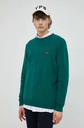Levi\'s pulover de lana barbati, culoarea verde