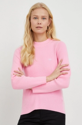Levi\'s pulover femei, culoarea roz, light