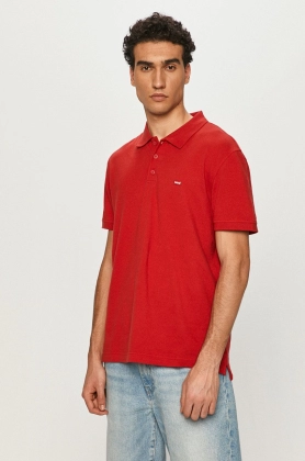 Levi\'s Tricou Polo culoarea rosu