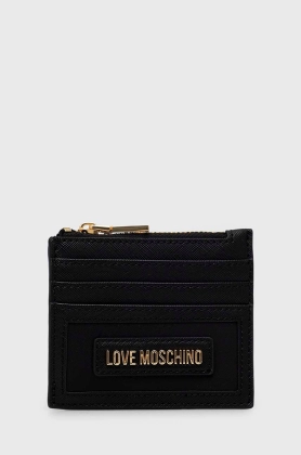 Love Moschino carcasa cardului culoarea negru