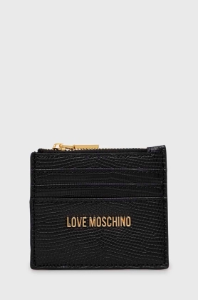 Love Moschino carcasa cardului culoarea negru