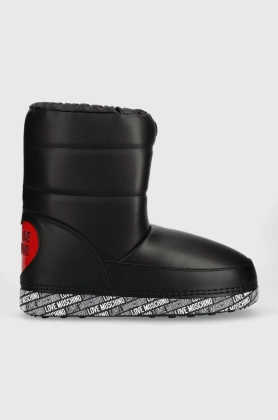 Love Moschino cizme de iarna culoarea negru, JA24142G1HIT400A