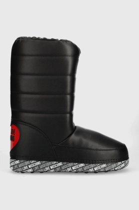 Love Moschino cizme de iarna culoarea negru, JA24162G1HIT400B