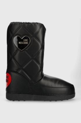 Love Moschino cizme de iarna culoarea negru, JA24172G1HIT7000