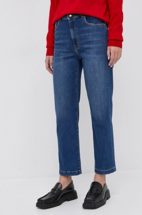 Love Moschino Jeans femei, high waist