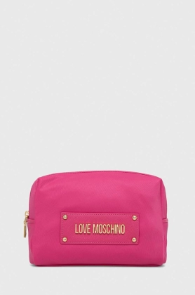 Love Moschino portfard culoarea roz